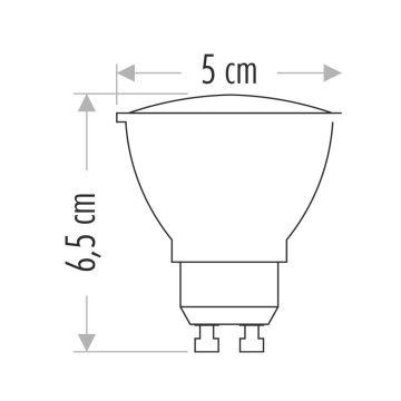 Cata 9W Çanak Dimmer Ampul (Gu-10 Duy) Beyaz Işık