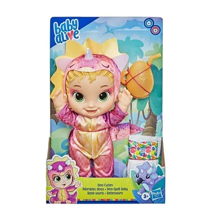 Baby Alive Dino Cuties Sarışın Bebeği F0933