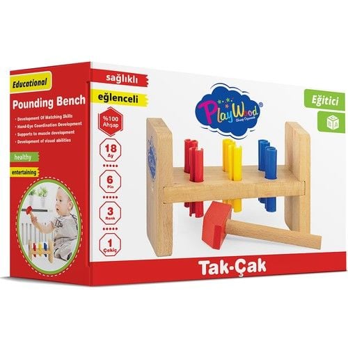 Play Wood Ahşap Tak Çak 307