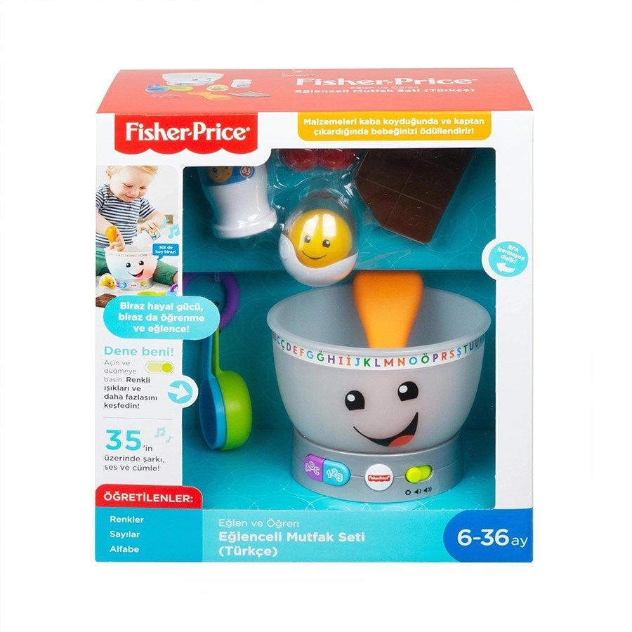 Fisher Price Eğitici Mutfak Seti - Türkçe Ve İngilizce