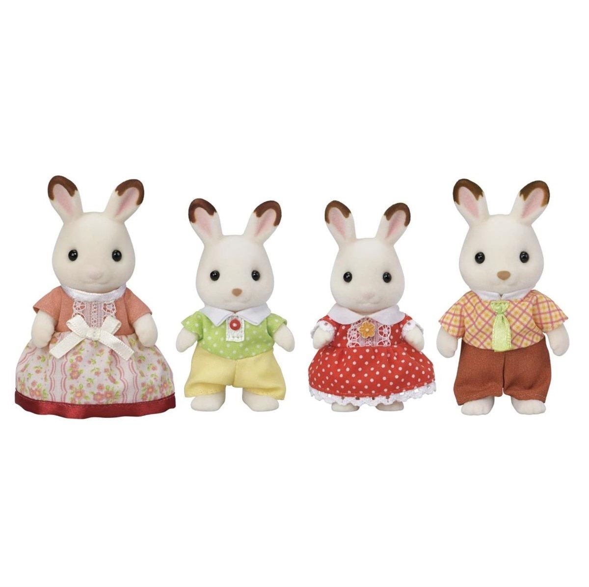 Sylvanian Families Çikolata Kulaklı Tavşan Ailesi 5655