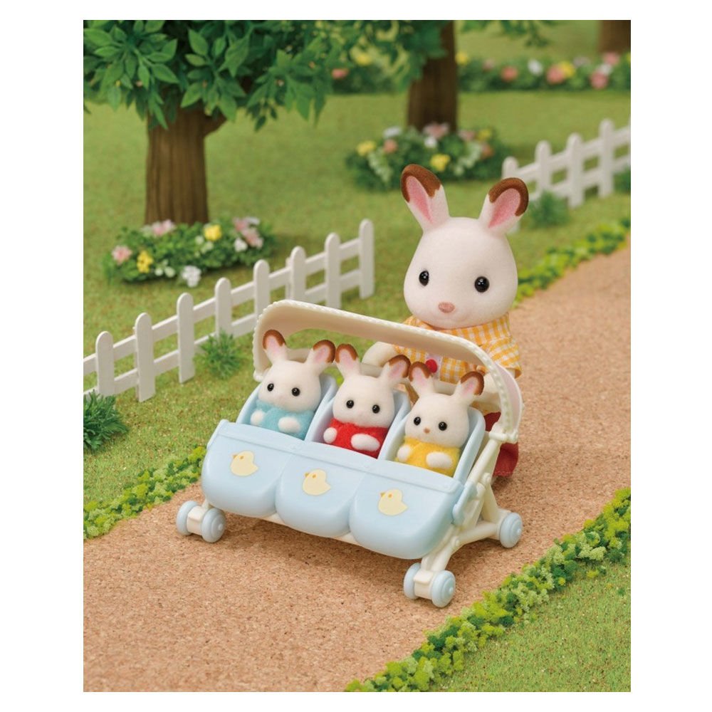 Sylvanian Families Üçüz Bebek Arabası 5533