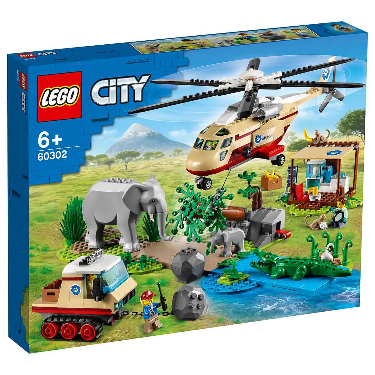 Lego City Wildlife Vahşi Hayvan Kurtarma Operasyonu 60302