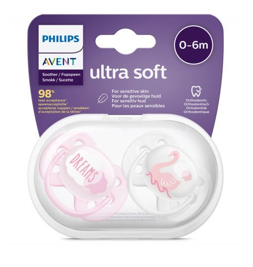 Philips Avent Ultra Soft Emzik 0-6 Ay Kız