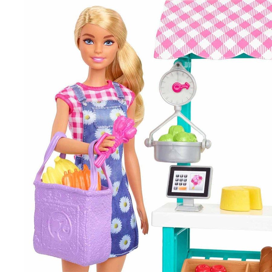 Barbie Çiftçi Pazarı Oyun Seti
