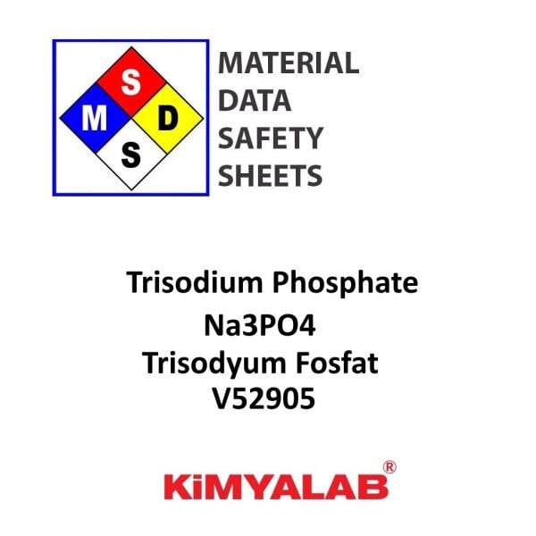 Kimyalab Trisodyum Fosfat MSDS Belgesi- Trisodium Phosphate