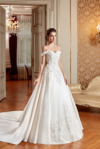 taffeta fabric wedding dress