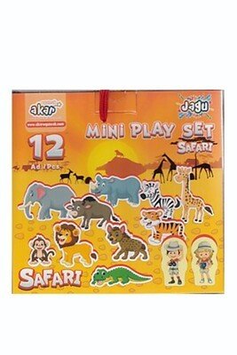Akar Oyuncak Jagu Mini Safari Oyun Seti