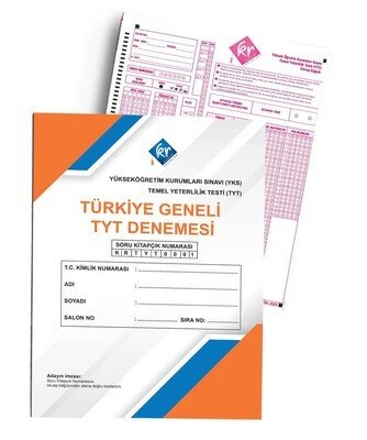 KR Akademi TYT Türkiye Geneli Optikli Deneme
