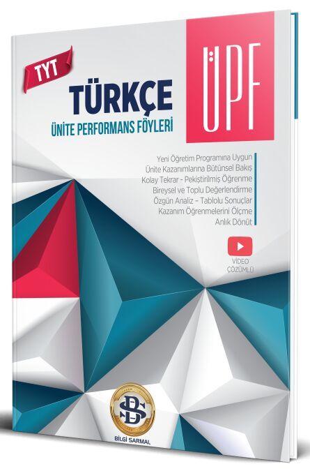 Bilgi Sarmal Yayınları TYT Türkçe Ünite Performans Föyleri
