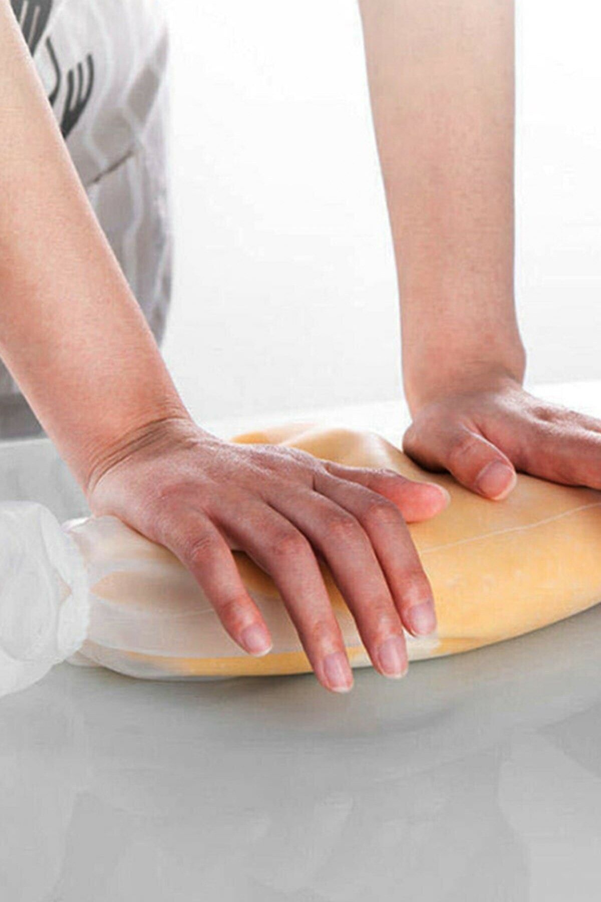 Büyük Hamur Torbası Silikon Şeffaf Hamur Yoğurma Torbası Ekmek Makarna Mantı Hamuru Kolay Yoğurma GU12611 Büyük Hamur Torbası Silikon Şeffaf Hamur Yoğurma Torbası Ekmek Makarna Mantı Hamuru Kolay Yoğurma GU12611