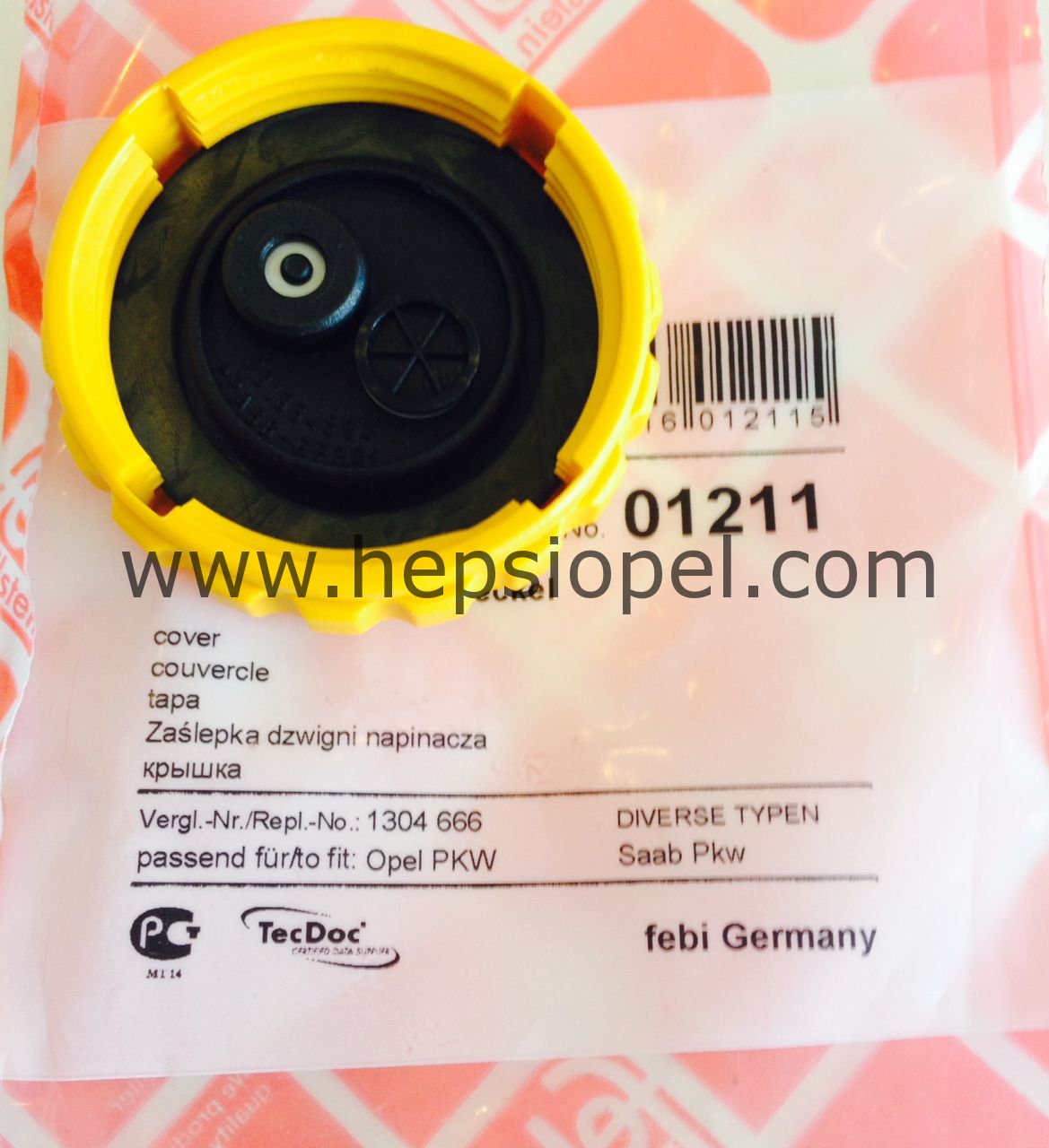 Febİ Opel Corsa B Yedek Su Depo Kapağı Febİ