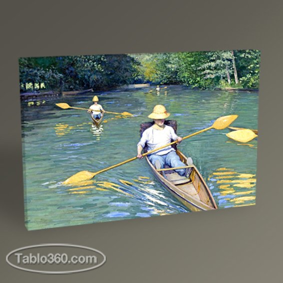 Gustave Caillebotte Skiffs Tablo Tablo 360