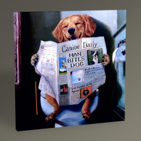 Dog Gone Funny Tablo Tablo 360