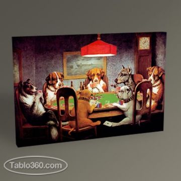 Poker Oynayan Kopekler Tablo Tablo 360