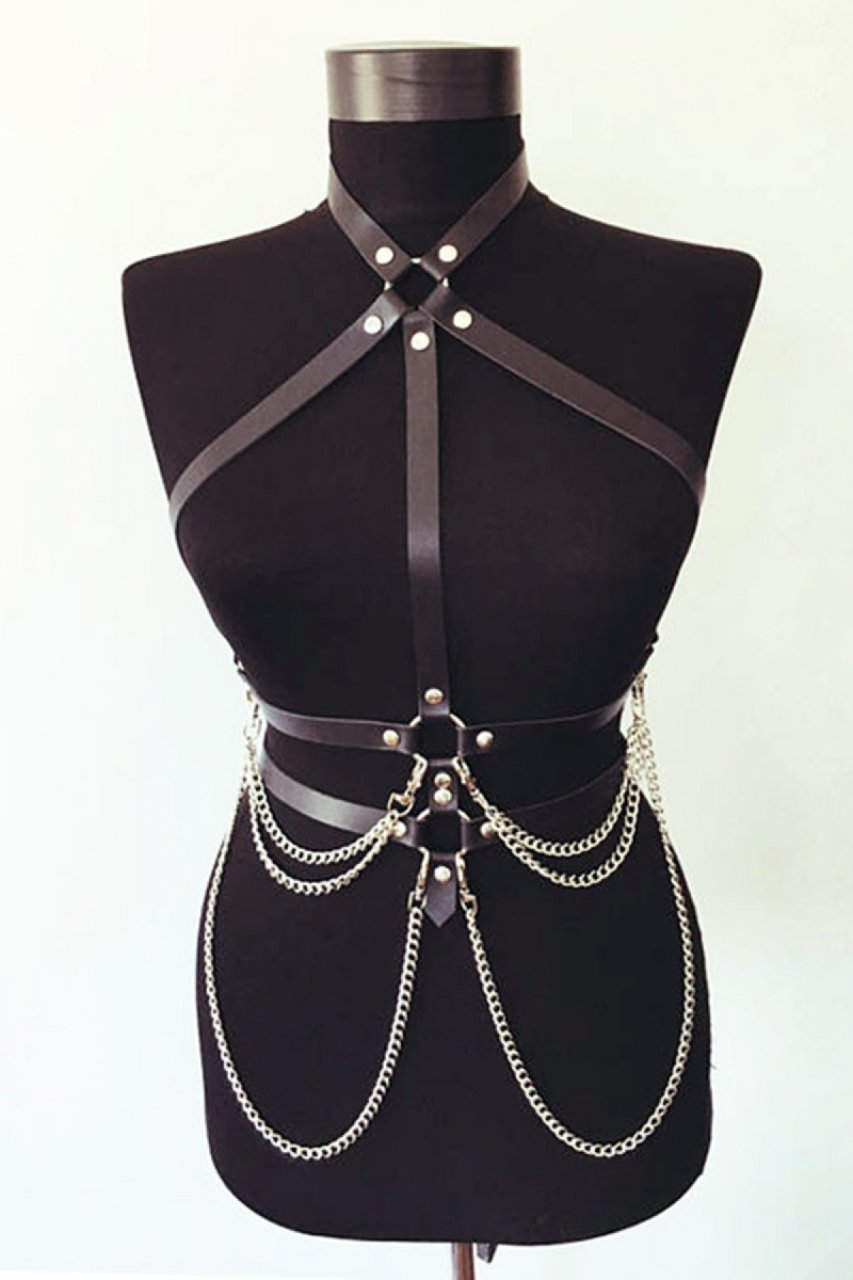 Deri Vücut Kemeri Harness ABM8266