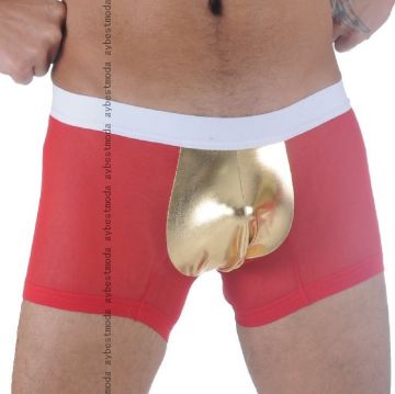 Kirmizi Erkek Transparan Fantezi Boxer Abm4327 Aybestmoda
