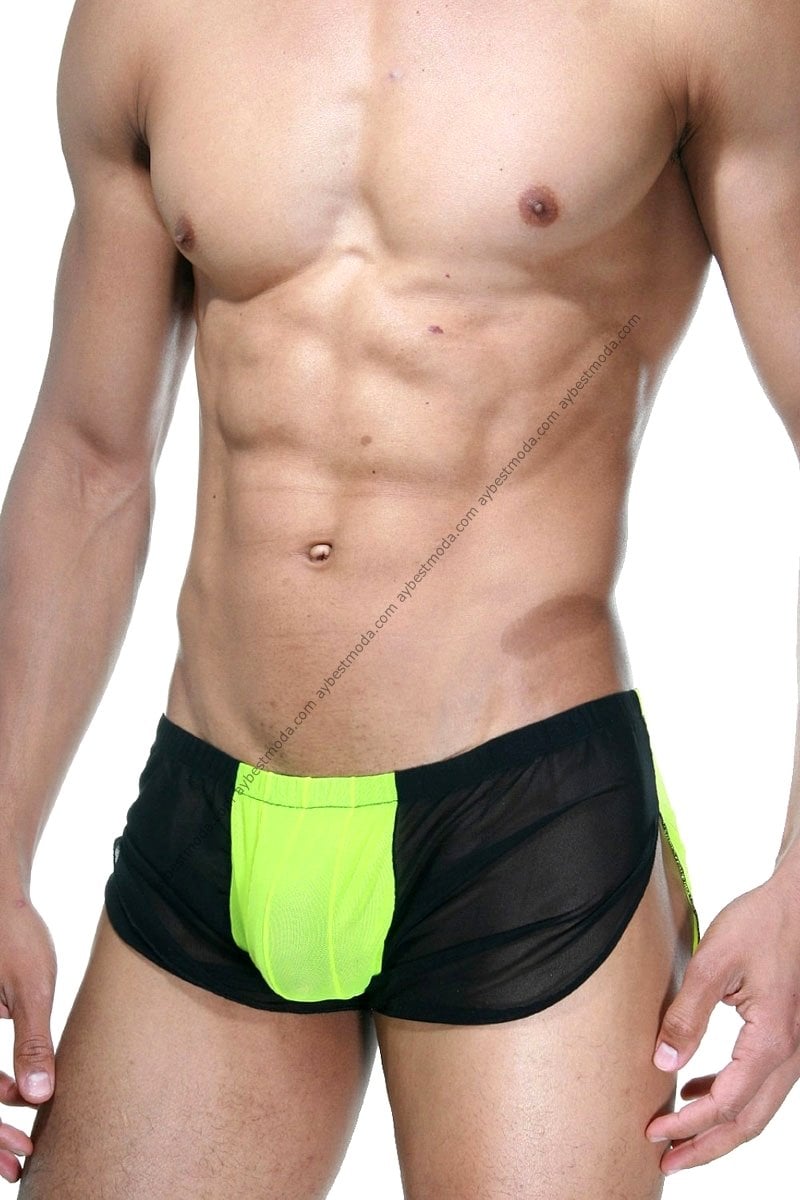 Şeffaf Seksi Fantazi Erkek Boxer ABM6649