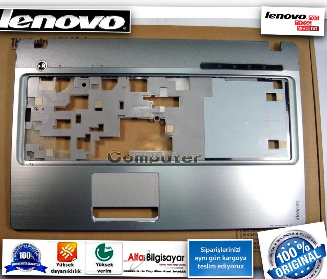 Lenovo Ideapad Z560 Z565 20060 20066 Ust Kasa Top Case Klavye Kasasi Palmrest Touch Kasa Notebook Kasa Cover Lenovo Alfa Bilgisayar Ankara Laptop Yedek Parca Laptop Parca Laptop Lcd Panel