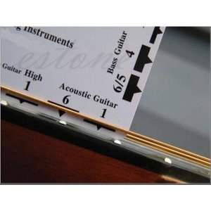 28719 gitar olcum cetveli syds luthier cetveli fritz ruler