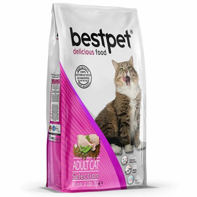 Bestpet Selection Tavuklu Yetişkin Kedi Maması 1 kg