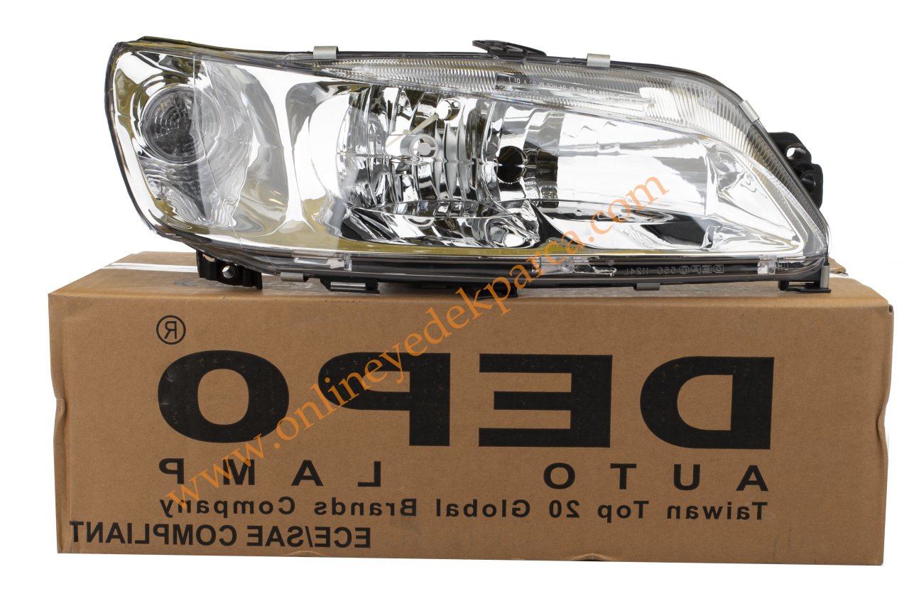peugeot 306 1996 2002 on sag far seffaf tip depo marka onlineyedekparca com