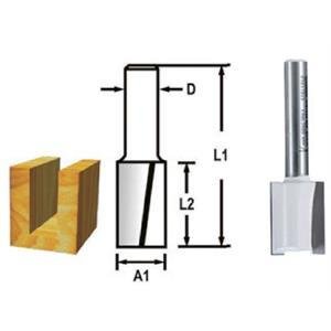 Makita D-47531 Dalma Düz Kanal Freze Bıçağı (Çift Bıçak) 10mm