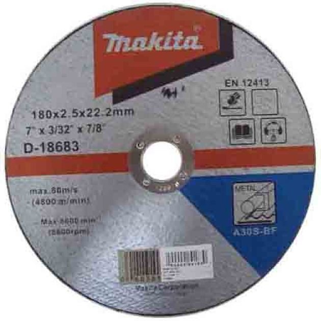 Makita D-18683 Düz Flex Metal Kesme Taşı 180x2.5 mm