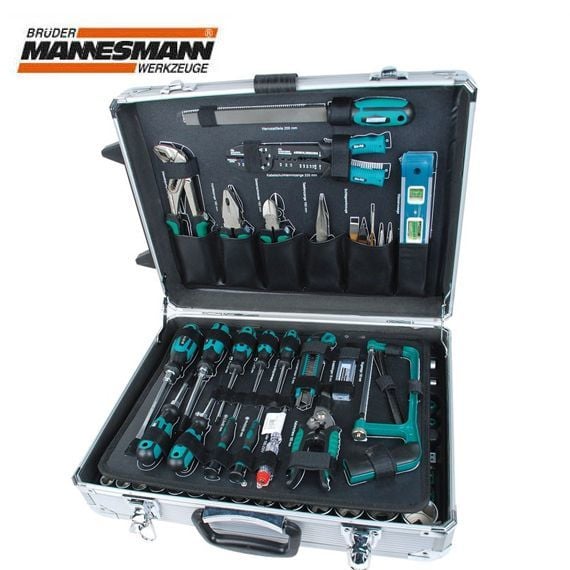 Mannesmann 29077 Alüminyum Takım Çantası ve 159 Parça Alet Seti