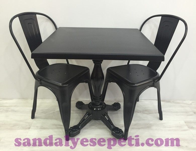 Tolix Sandalyeli Werzalit Masa Takimi Sandalye Sepeti Tolix Sandalyeler Acapulco Orgu Sandalyeler Tolix Sandalyeli Kutuk Masa Takimi Urun Aciklama