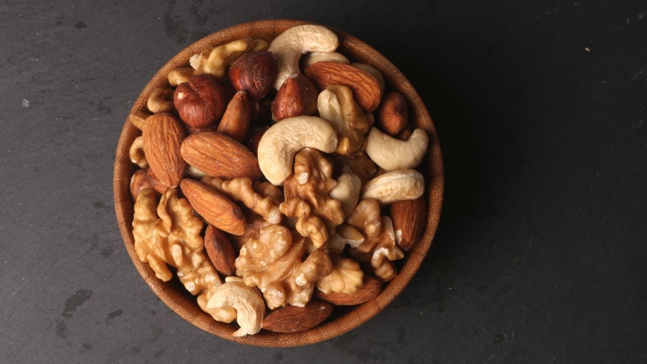 Where are raw nuts used?