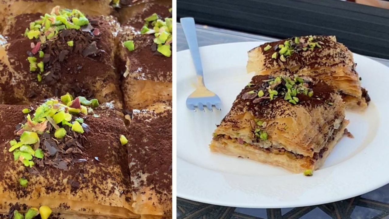 cold baklava recipe