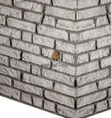 Açık Gri Antik Kaplama Tuğla