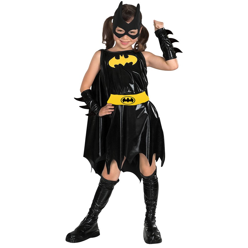 Batgirl Kiz Cocuk Kostumu Luks 5 6 Yas