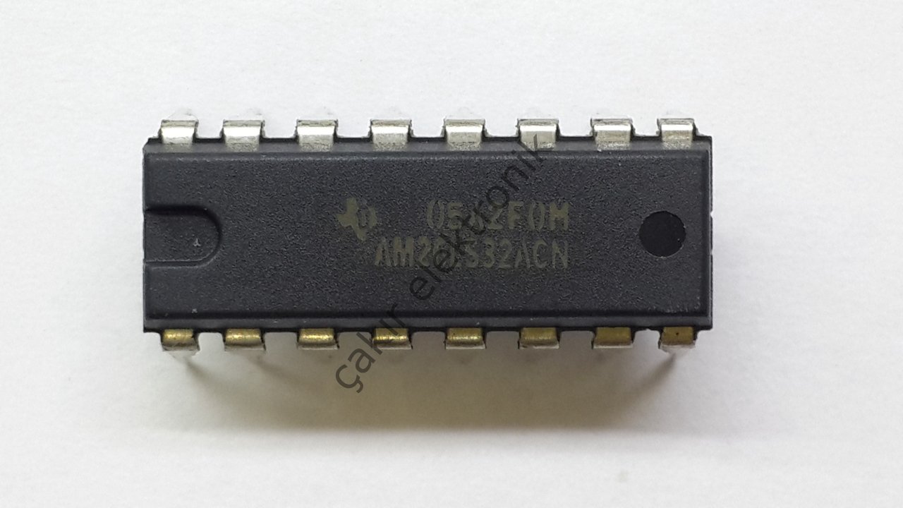 26LS32 - AM26LS32ACN - AM26LS32 26LS32 DIP AM26LS32ACN ÇAKIR ELEKTRONİK