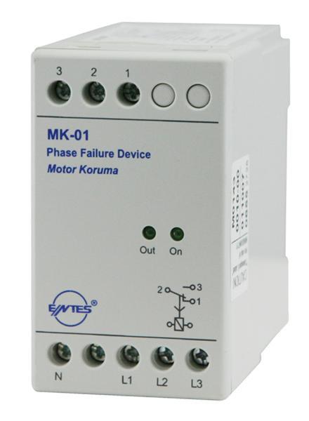 Entes MK-01 Faz Koruma Rölesi | assanelektrik.com