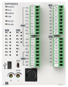 delta dvp20sx211t plc