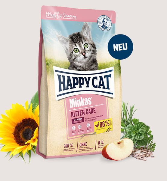 HAPPY CAT MINKAS KITTEN 10 KG Happy Cat Yavru Kedi Maması