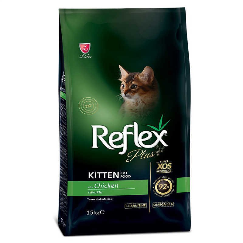 REFLEX PLUS CAT KITTEN CHICKEN 15 Kg Reflex Plus Yavru Kedi Maması