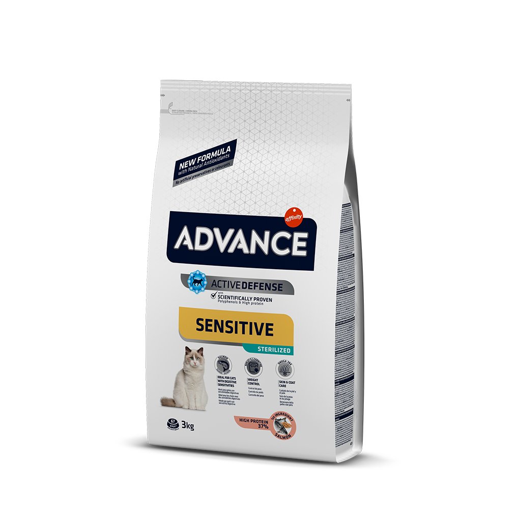 Advance Adult Cat Sterilised Salmon Sensitive 3 kg Advance