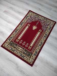 saray hali heryerehali saray hali namazlik s0557k00 kirmizi hali seccade 65x115 cm