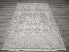 Yamalihome Heryerehali Yamali Home Hali Perla 2401 Krem 120x250cm Kadife Ince Hali
