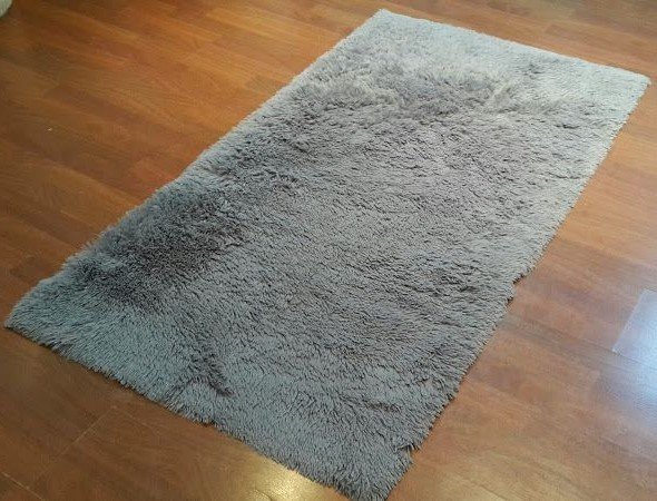 Yamalihome Heryerehali Yamali Home Tavsan Tuyu Gri 100x200 Cm Pelus Hali