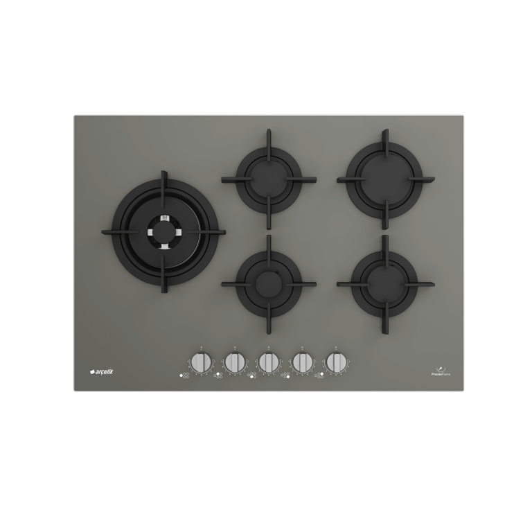 Arcelik Ocd 675 D1wxg Grion Wok Gozlu Gri Ankastre Ocak Fiyatlari