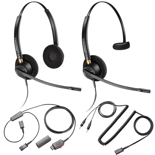 Plantronics ENCOREPRO510&520 3,5mm Jaklı Eğitim Seti,Plantronics