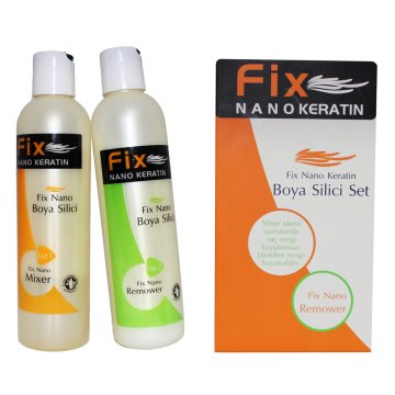 Fix Nano Boya Silici Fix Nano Keratin Sactan Boya Silici Fix Nano Keratin Boya Silici Set