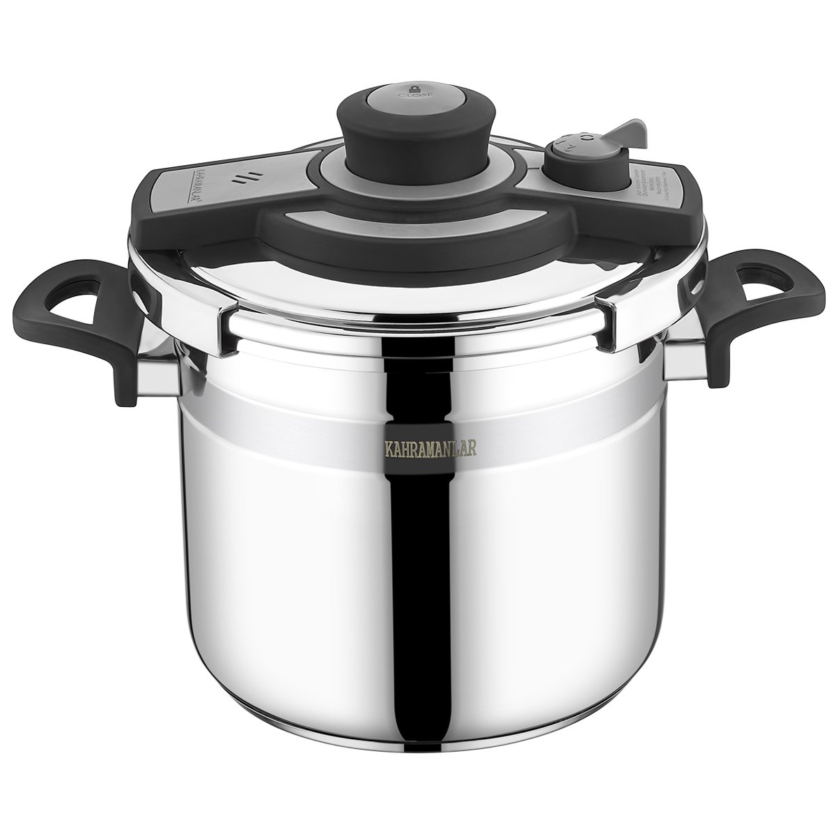 Kahramanlar D461 S Pratik 7 Litre Duduklu Tencere Siyah