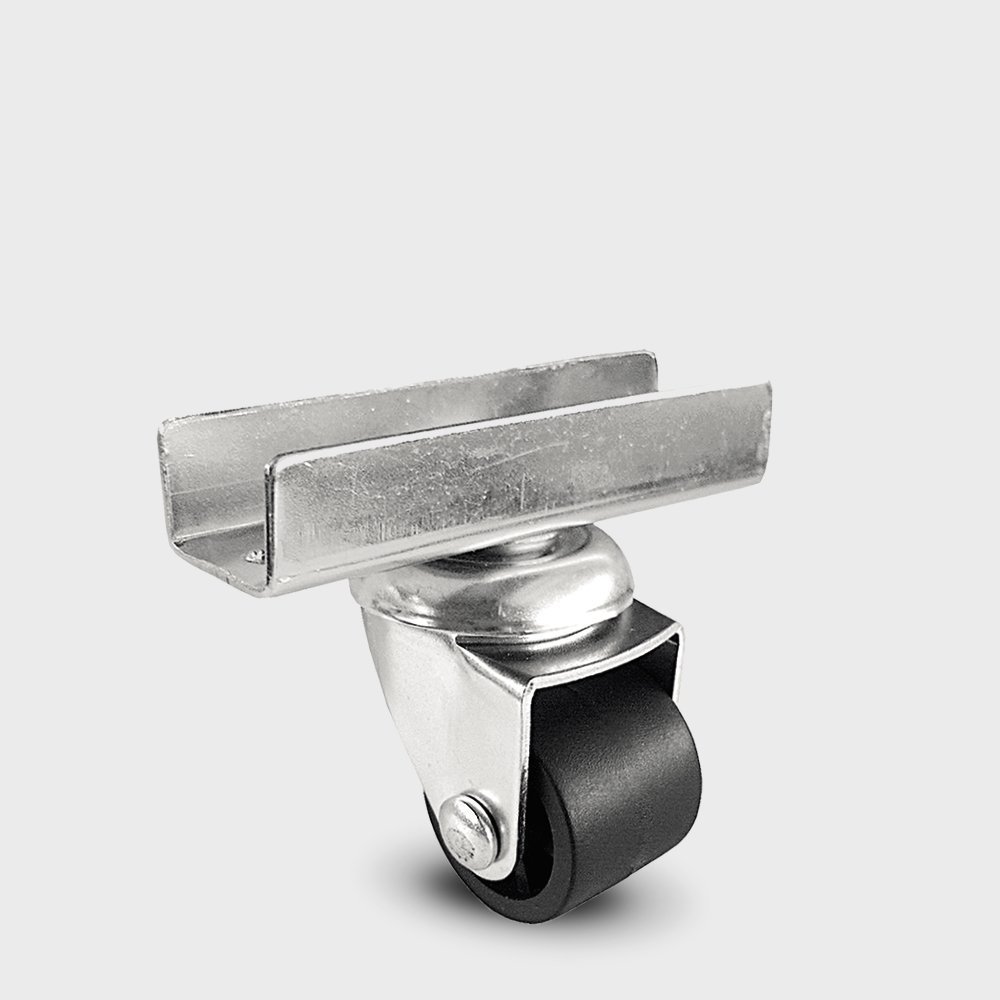 U Tablalı Mobilya Tekeri Yükseklik48 mm
