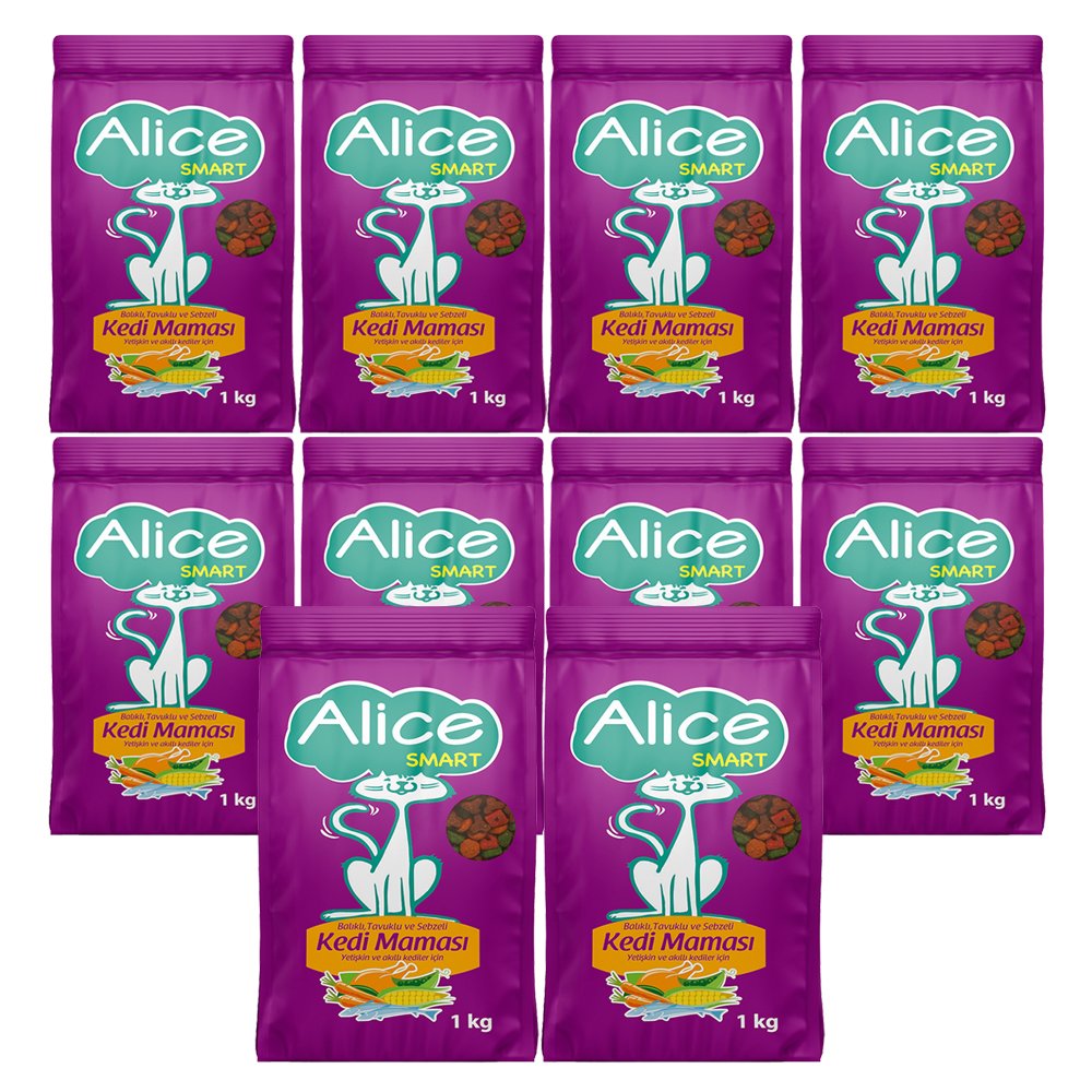 Alice Smart Kedi Maması 10 Kg