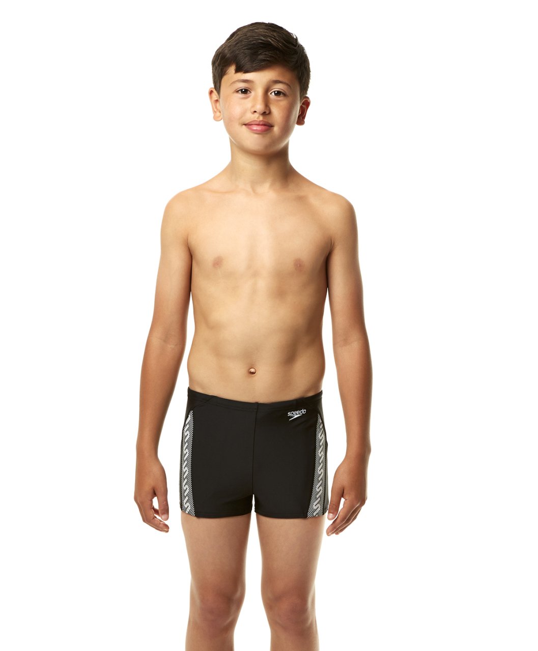Speedo Endurance 10 Erkek Cocuk Aquashort Yuzucu Mayosu Siyah Beyaz 8 093143503 Sporhit Com